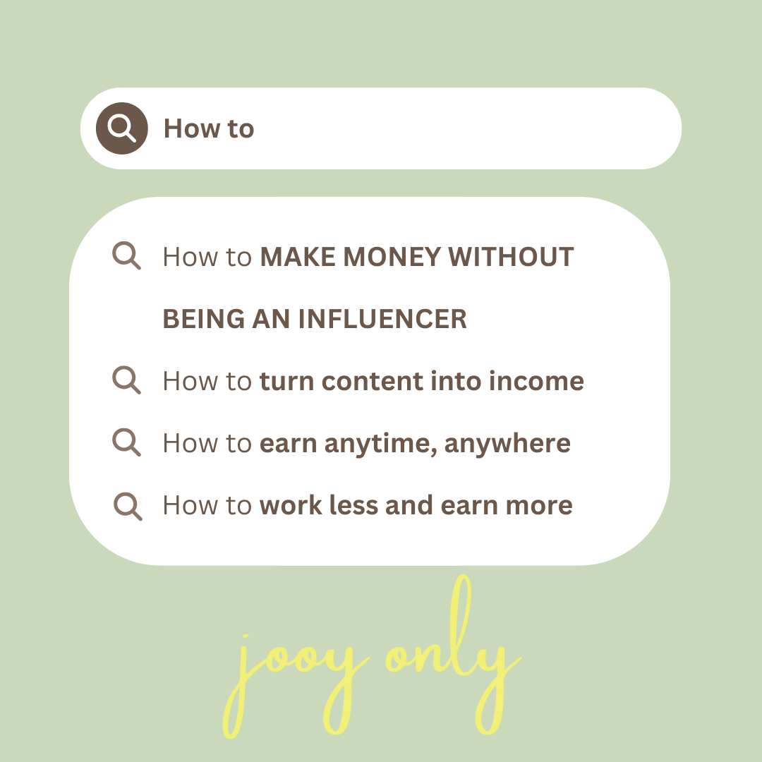 Make Money Without Being An Influencer